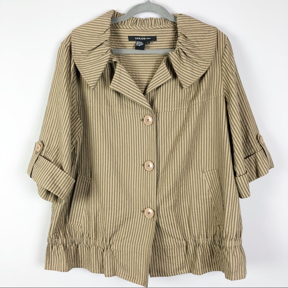 Darjoni Striped Jacket